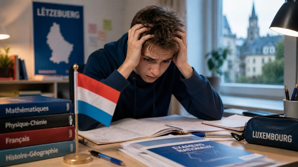 Anxiété des examens au Luxembourg : comment aider votre enfant