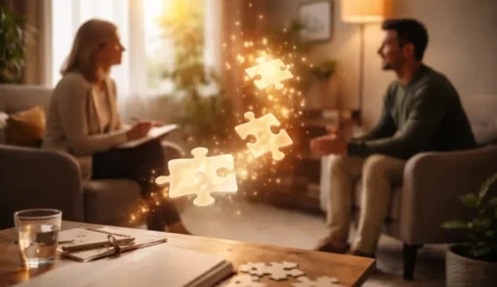 Première séance chez un thérapeute : déroulement, questions et signaux d’alignement