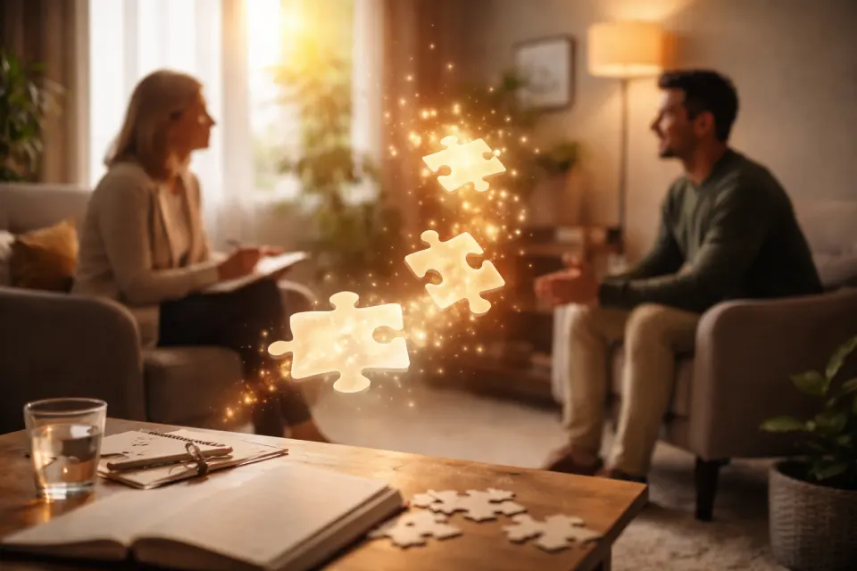 Première séance chez un thérapeute : déroulement, questions et signaux d’alignement